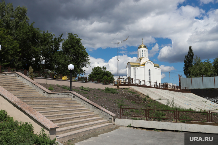 Разное. Курган, свято-троицкий храм, набережная кургана