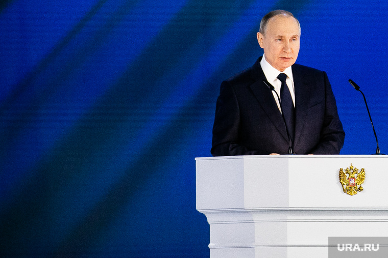 Ежегодное послание президента России Владимира Путина Федеральному Собранию РФ в ЦВЗ «Манеж». Москва, путин владимир