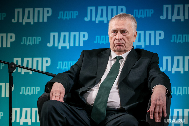 Владимир Жириновский во время празднования своего 75-летнего юбилея. Москва, жириновский владимир