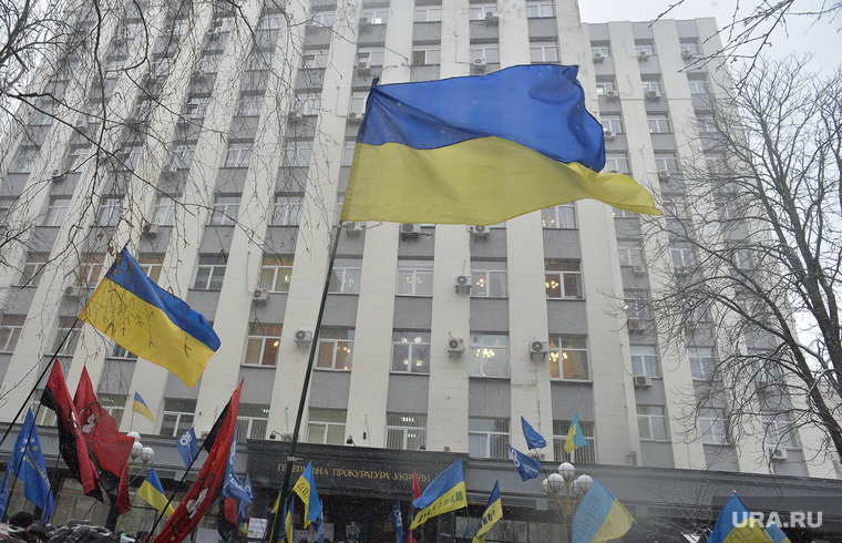 Евромайдан. Киев, флаг украины