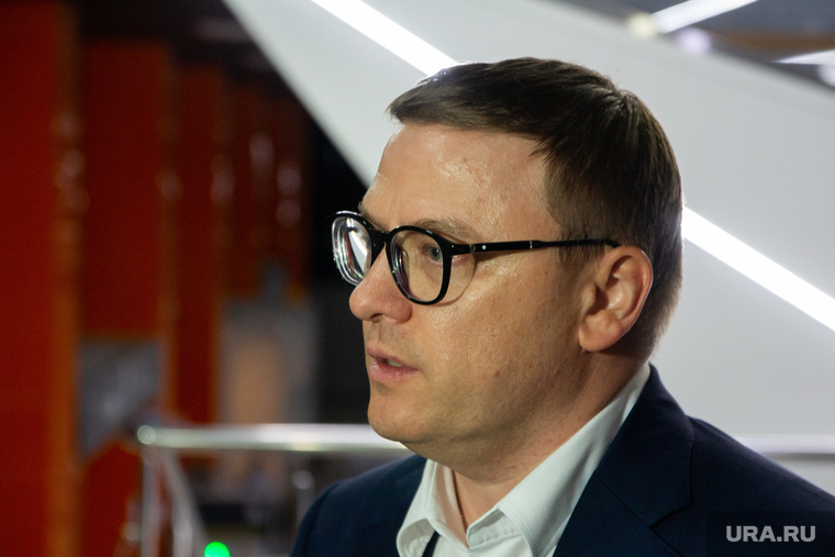 Пресс-выход Алексея Текслера в аэропорту. Магнитогорск