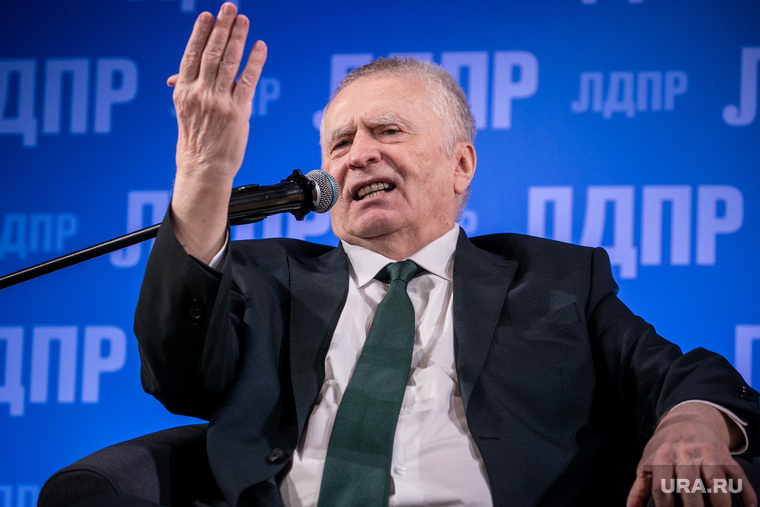 Владимир Жириновский во время празднования своего 75-летнего юбилея. Москва, жириновский владимир