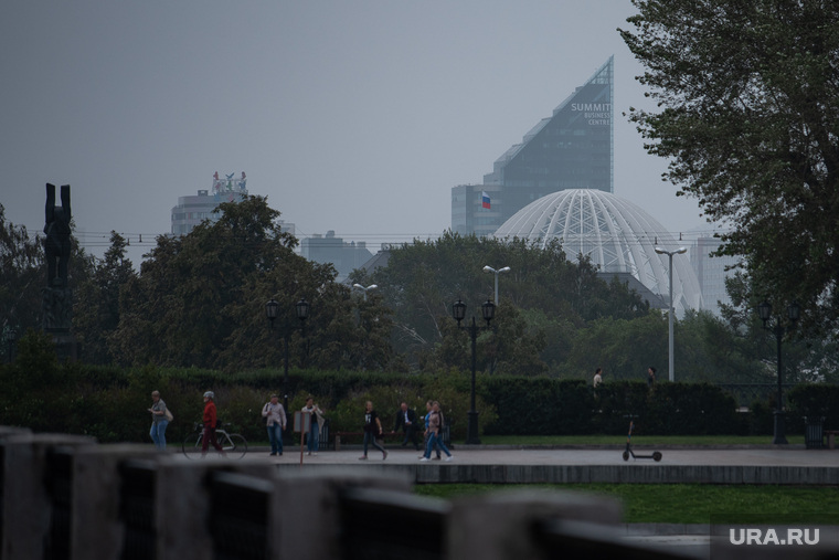 Смог в Екатеринбурге , смог, город екатеринбург, туман