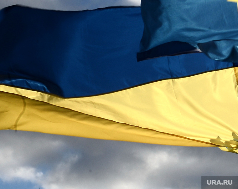 Евромайдан. Киев, флаг украины, флаг евросоюза