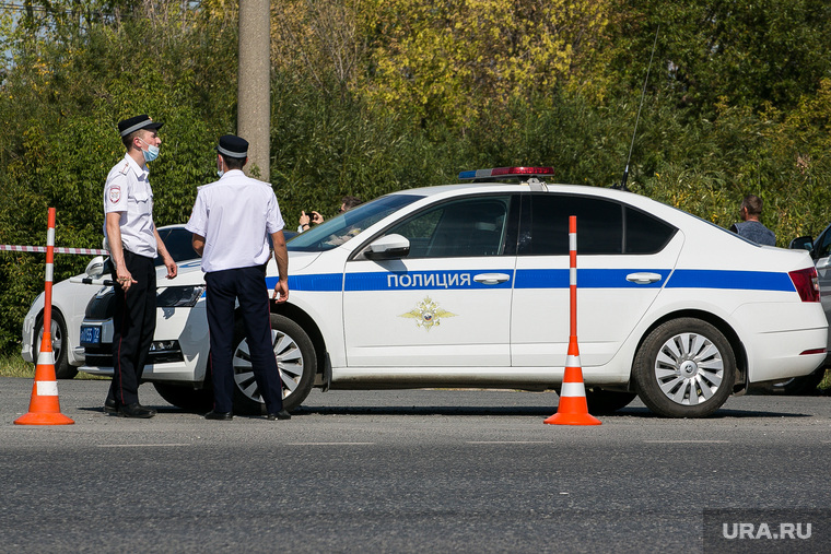 Поисковые работы на месте обнаружения тела Насти Муравьевой. Тюмень, полиция, дпс, полицейское оцепление
