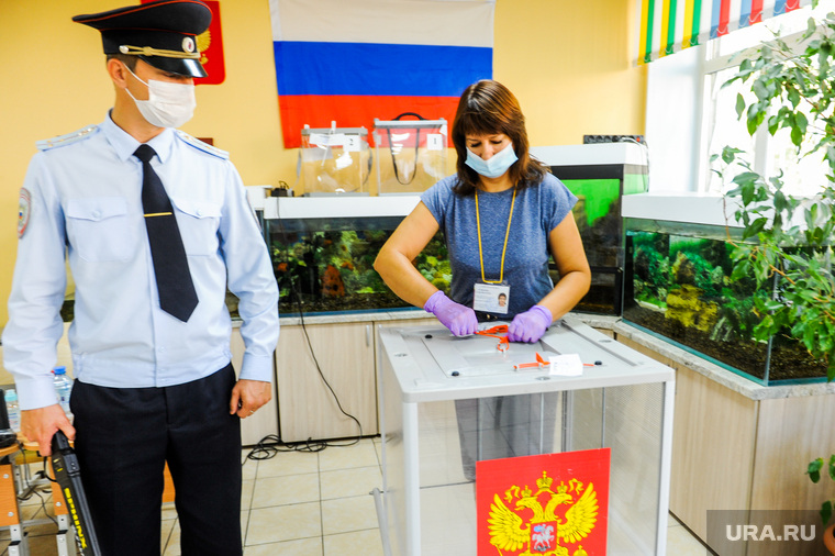 Обучение действиям при возникновении нештатных ситуаций в дни голосования. Челябинск