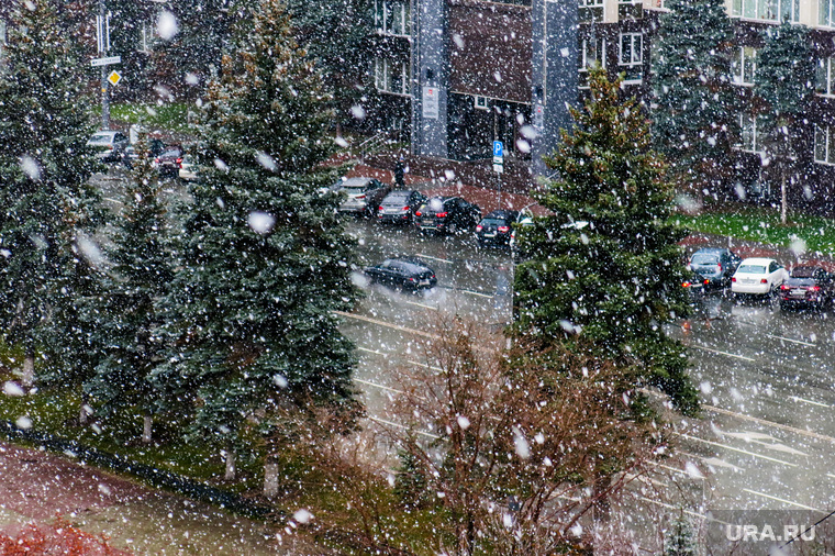 Снегопад. Челябинск, непогода, прогноз, снегопад, климат, осень