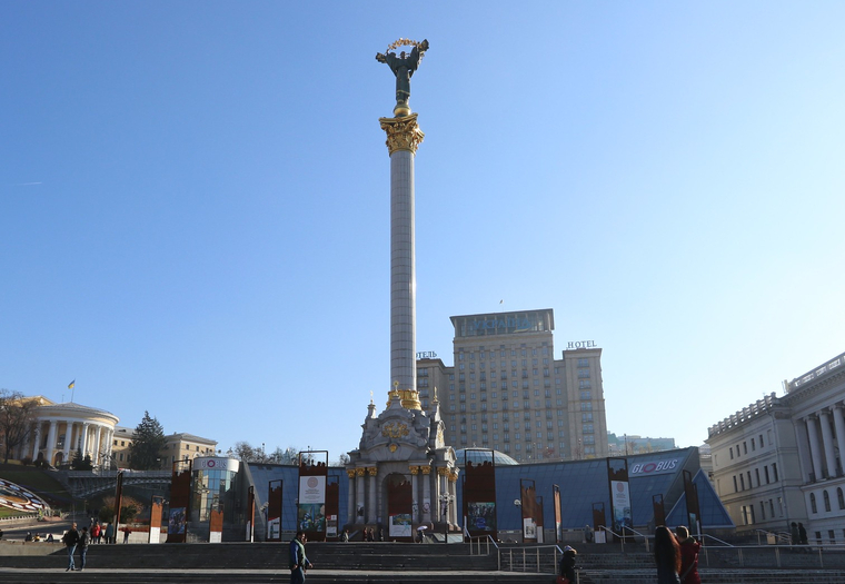 Площадь независимости (Майдан) в Киеве, майдан, киев, украина, площадь независимости