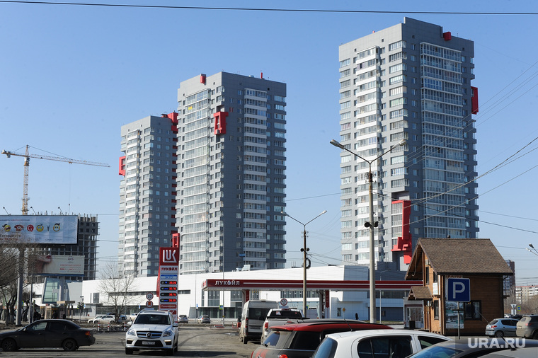 Городские объекты. Челябинск, манхэттен, недвижимость, высотное здание