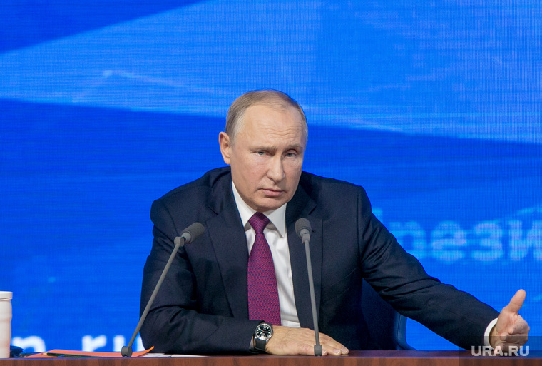 Пресс-конференция Президента России Владимира Путина. Москва, портрет, путин владимир
