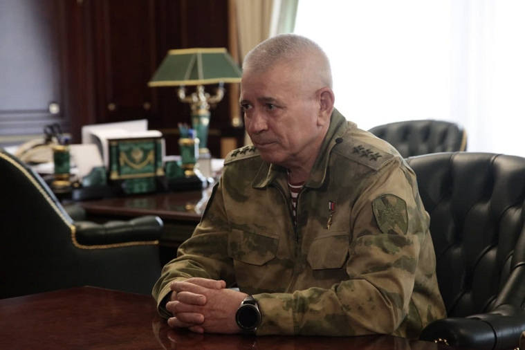 Герой России Олег Козлов встретился с главой региона перед инспекцией подразделений Росгвардии в Челябинской области