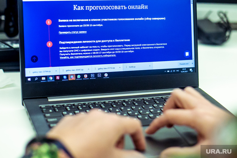 Онлайн-голосование. Москва, ноутбук, голосование, онлайн, дистанционное, электронное