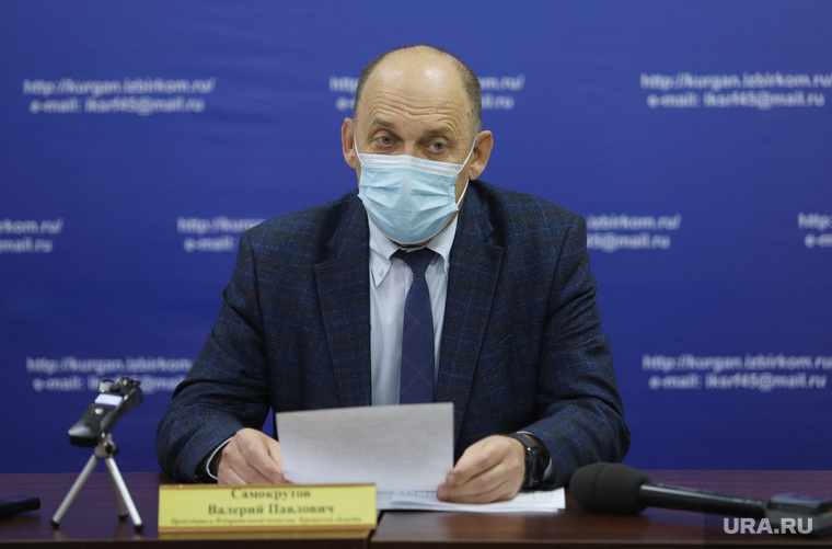 Брифинг в избиркоме. Курган , самокрутов валерий