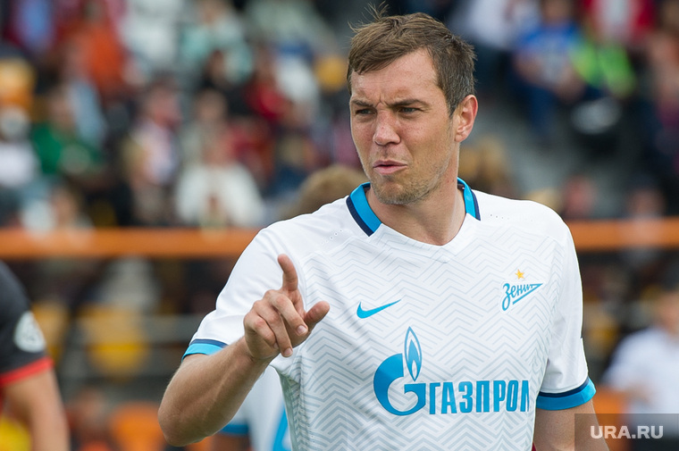 Чемпионат России 2015-2016: ФК "Урал" - ФК "Зенит". Екатеринбург, дзюба артем