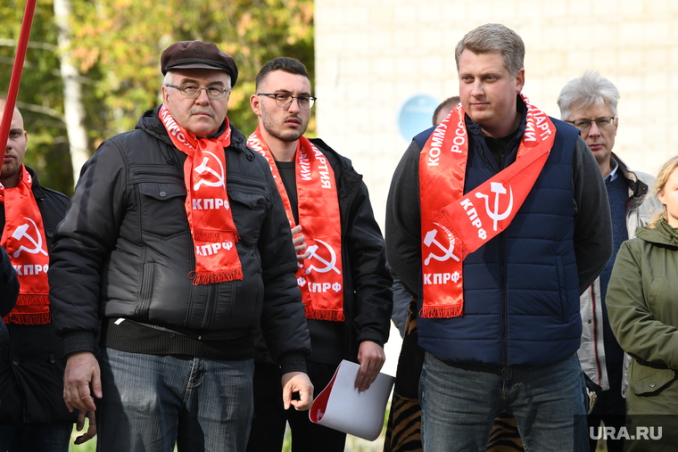 Митинг КПРФ против результатов выборов. Екатеринбург