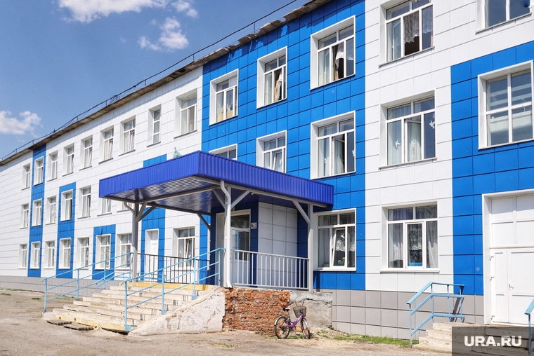 Станция Введенское. Курган, введенская школа 2