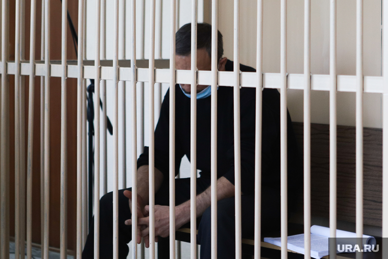 Судебное заседание по уголовному делу бывшего главы Кетовского района Носкову Александру. Курган, заключенные, заключенный под стражу