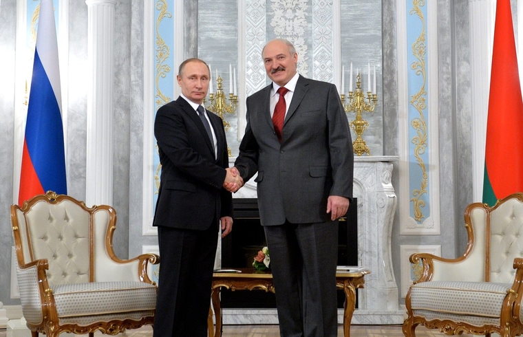 Рабочий визит В. В. Путина в Белоруссию. 25 февраля 2016 г., путин владимир, лукашенко александр