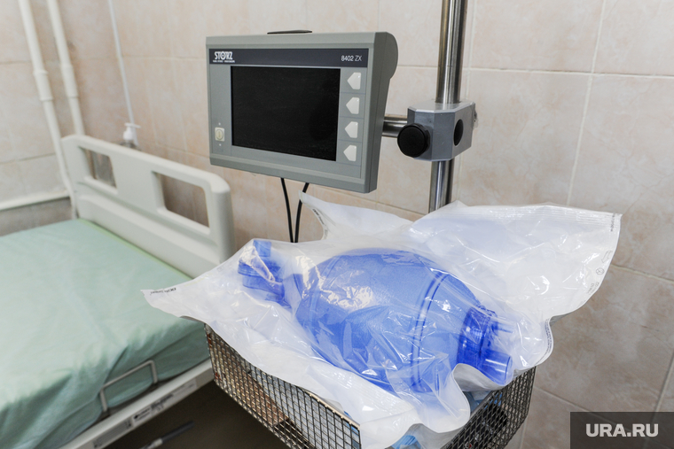 В перинатальном центре открывается новая госпитальная база для больных коронавирусом. Челябинск, реанимация, ивл, аппарат искусственной вентиляции легких, аппарат ивл