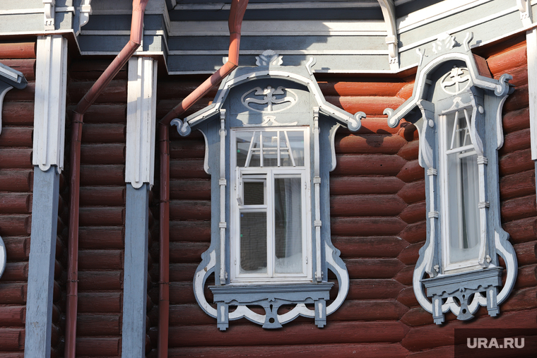 Архитектура 19 века/Черновик. Курган, окна, окна дома, наличники, окна деревянного дома