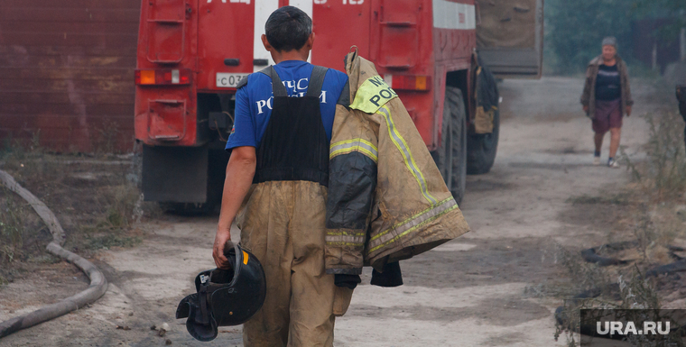 Верховые пожары в поселках Джабык и Запасное. Челябинская область, мчс, огонь, лесной пожар, село запасное