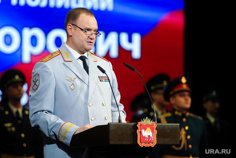 Торжественное собрание посвященное Дню сотрудника внутренних дел. Челябинск, сергеев андрей
