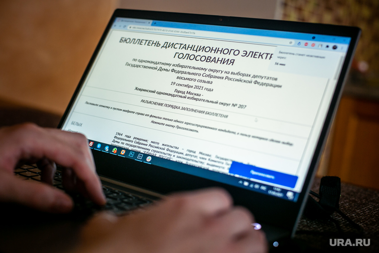 Дистанционное электронное голосование. Выборы-2021. Москва