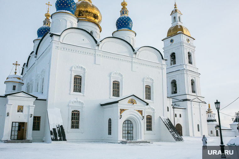 Виды города. Тобольск, храм, церковь, тобольск, тобольский кремль, софийский собор