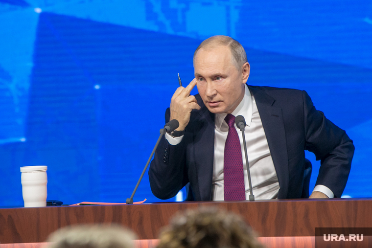 Пресс-конференция Президента России Владимира Путина. Москва