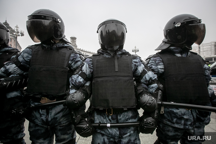 Несанкционированный митинг оппозиции в поддержку Алексея Навального. Москва, силовики, митинг, полиция, протест, несанкционированная акция