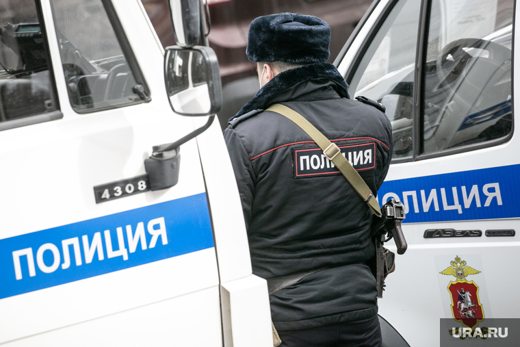Клипарт "Полиция, доставка подследственного". Москва, полиция, полицейский