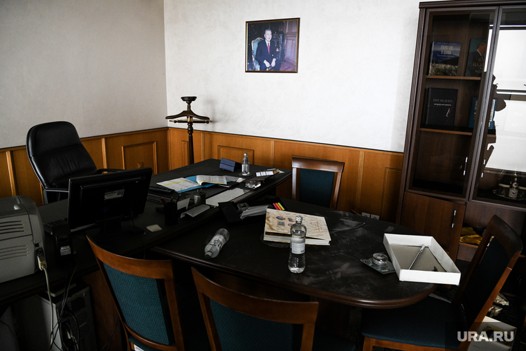 Резиденция президента Казахстана в Алма-Ате после штурма. Алма-Ата, Казахстан
