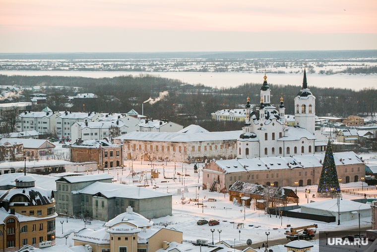 Виды города. Тобольск, тобольск, виды тобольска, нижний город, подгора