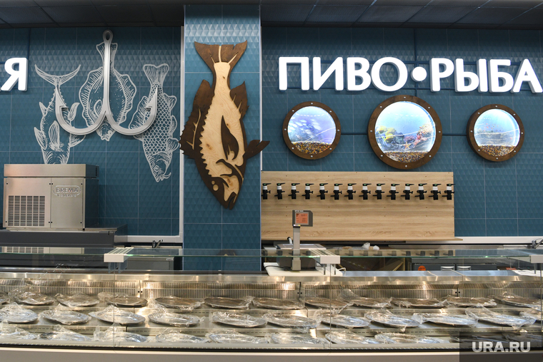 VEER mall на этапе подготовки к техническому открытию. Екатеринбург , пиво, рыба, магазин, свежая рыба