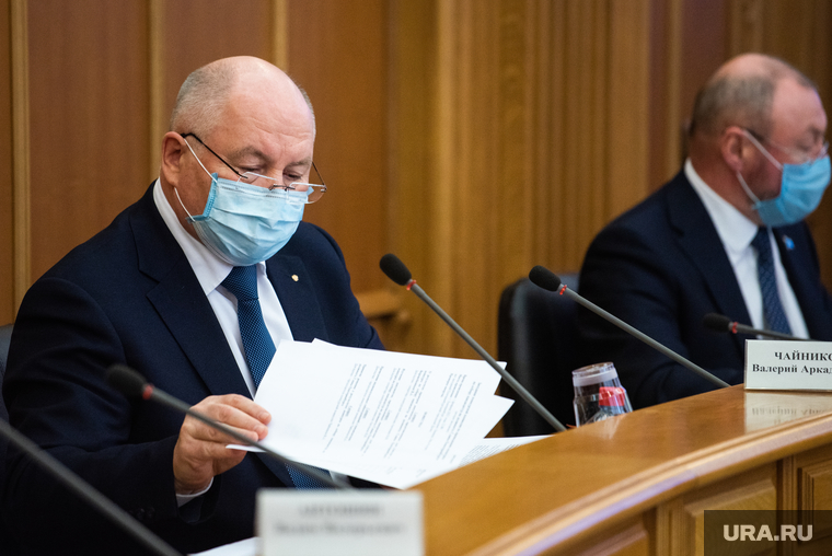 Собеседования с кандидатами конкурса на должность Главы Екатеринбурга в Екатеринбургской городской Думе. Екатеринбург, тестов виктор, чайников валерий