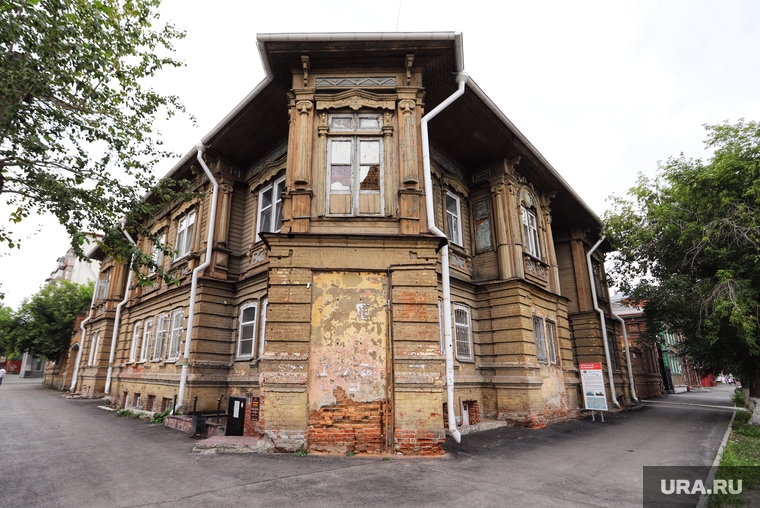 Дом фотографа А. И. Кочешева на улице Советской. Курган , улица комсомольская, улица советская, дом фотографа кочешева