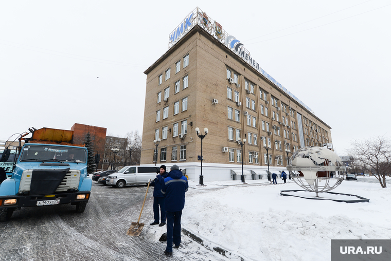 Визит министра природных ресурсов и экологии Сергея Донского на предприятия - ЧМК, городская свалка, ЧЭМК. Челябинск, мечел, чмк, заводоуправление чмк