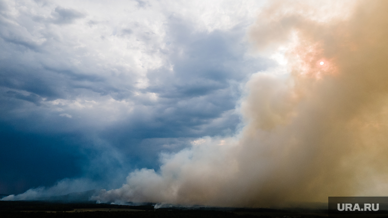 Горящий лес возле горы Волчиха. Свердловская область , первоуральский городской округ, лесной пожар, дым от пожара, пожар на волчихе