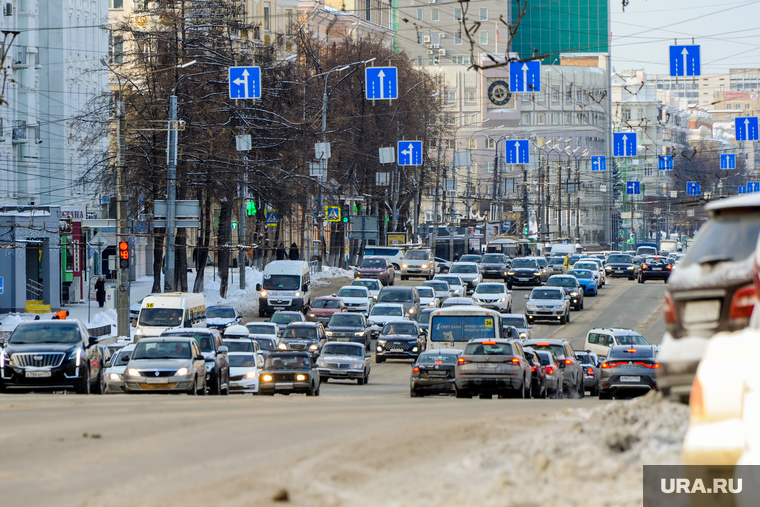 Город после снегопада. Челябинск, пробка, затор, автомобиль, город в снегу, дорога, автотранспорт