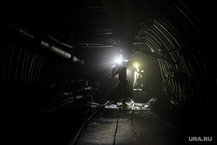 Угольная шахта Щегловская Донбасского шахтоуправления. Макеевка, горизонт, тоннель