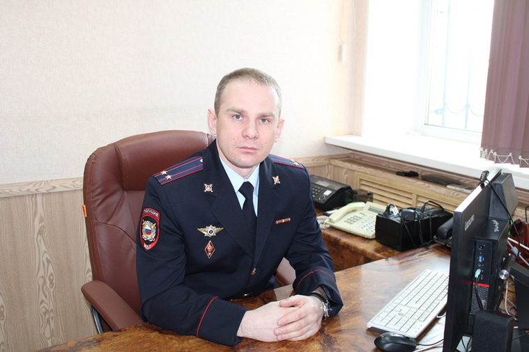 Начальником отдела полиции в Еткульском районе стал Александр Рябоконь