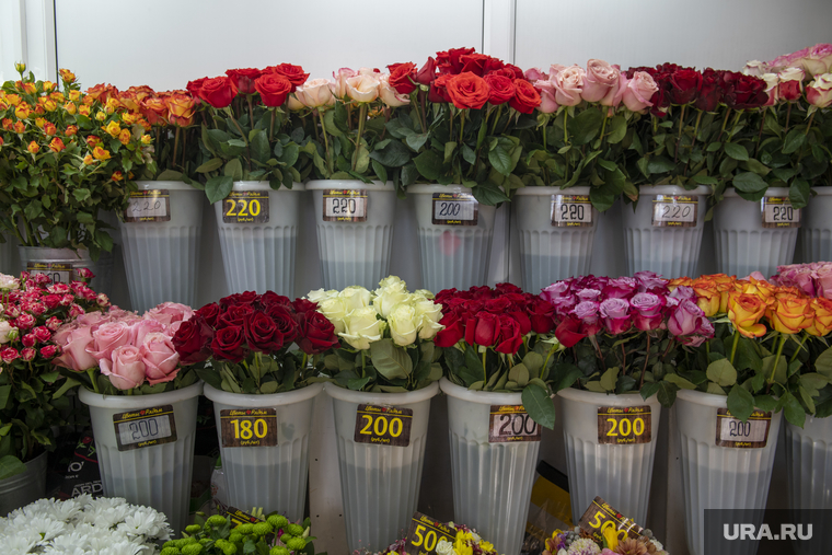 Цены на цветы, Пермь