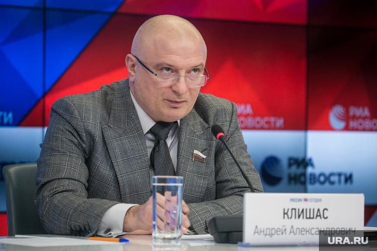 Сенатор Андрей Клишас на прессконференции в МИА "Россия сегодня"., клишас андрей