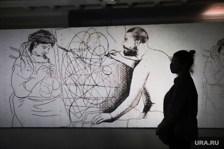 Выставка "Пабло Пикассо: художник среди поэтов" в галерее Синара Арт. Екатеринбург , галерея, выставка, галерея синара арт