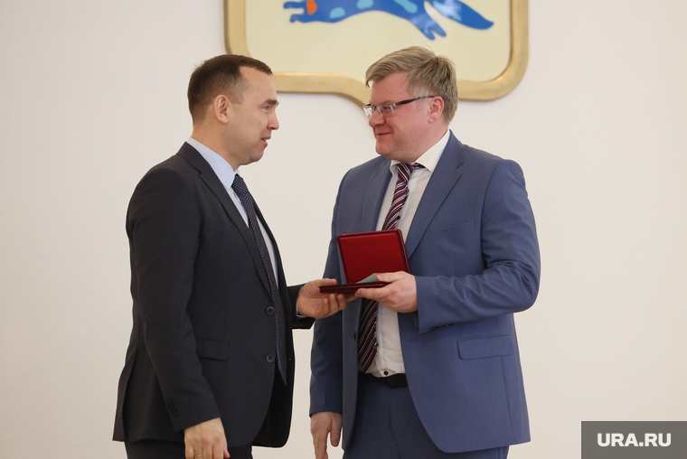 Церемония вручения наград от Совета Федерации. Курган