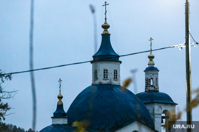 Иоанно-Введенский монастырь. Тобольск, купола храма, крест, храм, иоанно-введенский монастырь