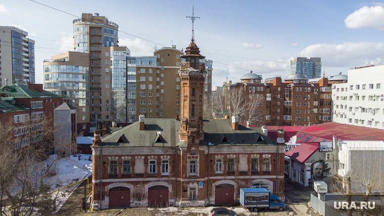Старинное пожарное депо. Пермь