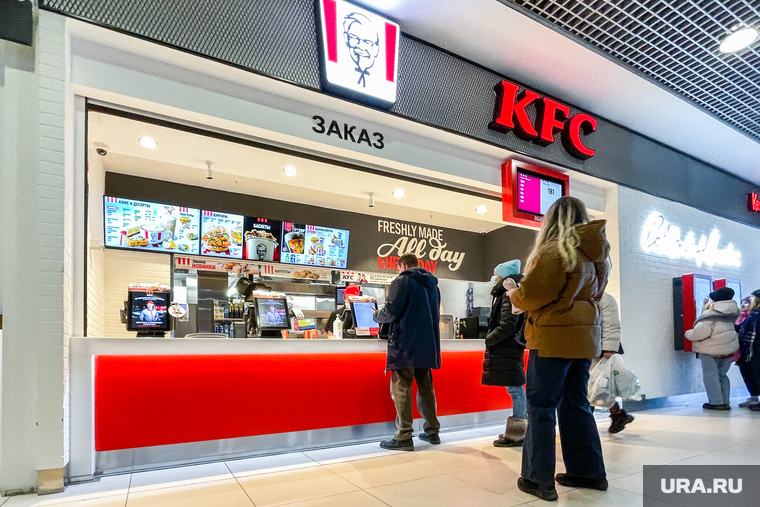 Магазины в ТРК Родник. Челябинск, kfc, фастфуд, фуд-корт, кфс