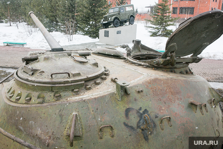 Танк Т-54. Тюмень, военная техника, танк т-54, танк, т-54