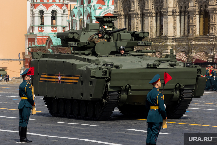 Генеральная репетиция Парада Победы-2022 на Красной площади
. Москва, военная техника, армия, военные, вооружение, бмп 3, курганец